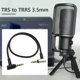 thumbnail image 1 of Adaptador de micrófono TRS a TRRS de 3,5 mm para VRODE Videomic Pro+/RODE VideoMic GO Likrtyny  Para estrenar, 1 of 6