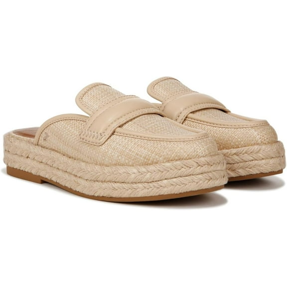 Zodiac Women's Gizelle Platform Espadrille Mule Natural Raffia 8.5M