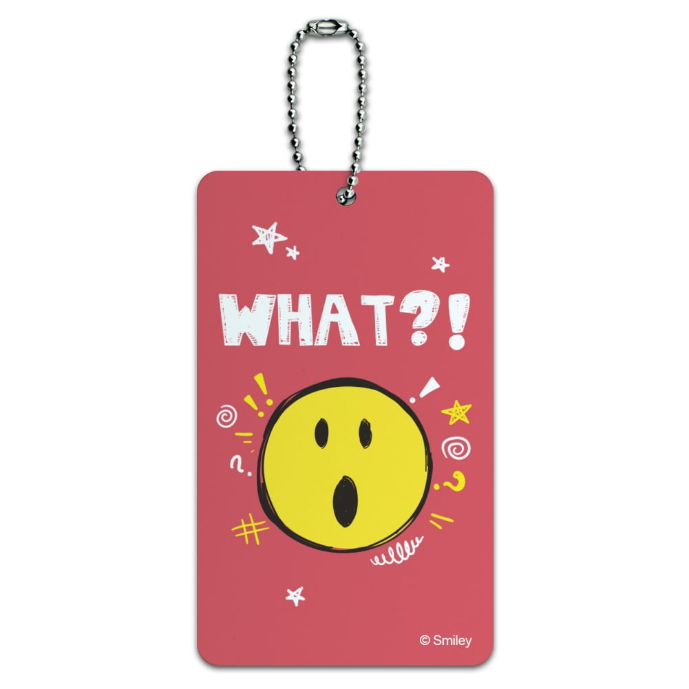 Oops Smile Smiley Face Officially Licensed Metal Vanity Tag License Plate