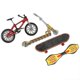 thumbnail image 5 of Juego de Mini juguetes para dedos, monopatín para dedos, bicicleta, Scooter, regalo deportivo para dedos oso de fresa Electrónica, 5 of 5