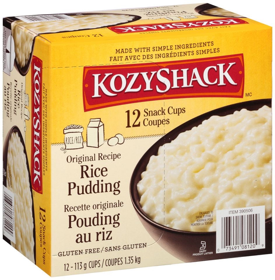 Kozy Shack Gluten Free Original Recipe Rice Pudding