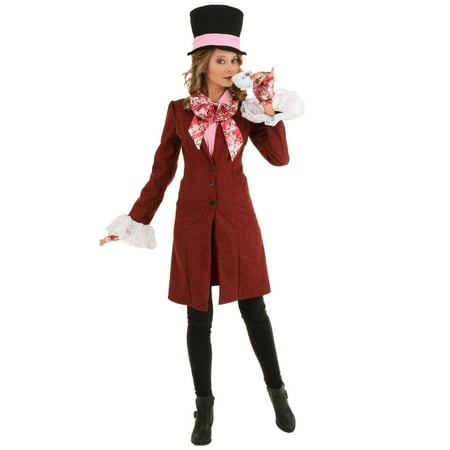 Deluxe Plus Size Women's Mad Hatter Costume