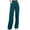Blue, variant on Lmnyox Women's High Waist Work Pants with Pocket Lightweight Straight Leg Lounge Pants Dressy Casual Trousers