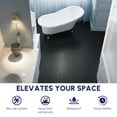thumbnail image 4 of Jopath 60 Pack Plastic Interlocking Deck Tiles,12"x12" Waterproof Outdoor Flooring All Weather Use,Anti-slip Floor Decking Tiles for Bathroom Garden Lawn Balcony Porch,Pebble Stone Pattern,Black, 4 of 8
