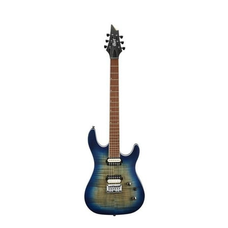 Cort KX300OPCB KX Series Electric Guitar - Open Pore Cobalt Burst