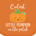 thumbnail image 4 of Inktastic Halloween Cutest Little Pumpkin in the Patch Boys or Girls Baby Bib, 4 of 4