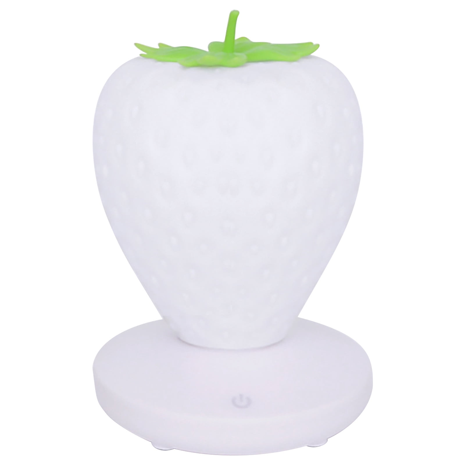 Bzdzmqm 2Pcs Strawberry LED Night Light USB Rechargeable Touch Lamp, Cute Cartoon Bedside Table Lamp, Eye Protection Atmosphere Light forKidsRoom Decor, Christmas Birthday Party Gift, Furniture