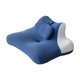 thumbnail image 1 of Cubierta de almohada de almohada cara hacia abajo cubierta lavable ergonómica suave con cojín de soporte de reposo en cuello para ver películas Azul oscuro, 1 of 8