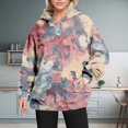 thumbnail image 2 of Bovemsi Sweatshirt for Women Fashion Spring Autumn Casual Long Sleeve Hoodies Sweatshirts Top Camo Hoodie, 2 of 9