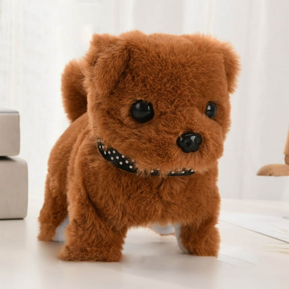Plush Puppy Dog Toys Doll - Simulated Teacup Puppy Plush Toys Good Home Companion and Furniture Decoration Supply, Educational Gifts for Kids