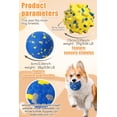 thumbnail image 2 of Pelotas de tenis Moonorange para perros, paquete de 4, juguete flotante duradero, 2 of 7
