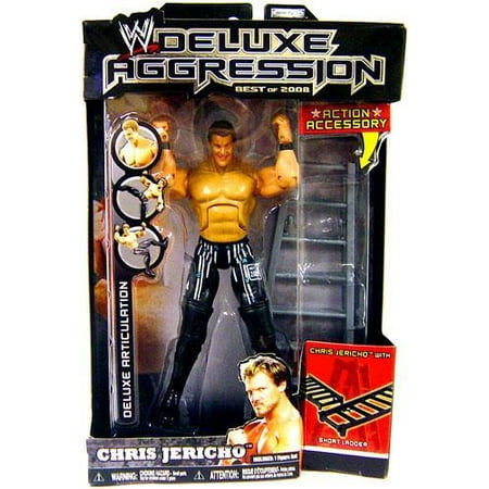 WWE Wrestling Deluxe Aggression Best of 2008 Chris Jericho Action (Chris Jericho Best Entrance)