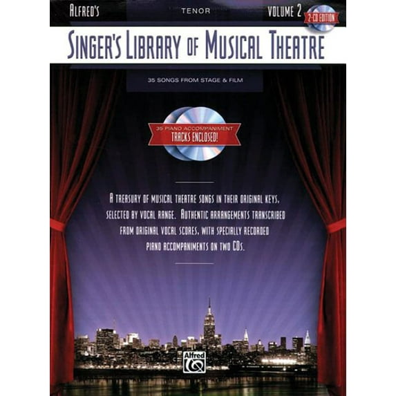 Singer's Library of Musical Theatre, Vol 2: Tenor Voice, 2 CDs