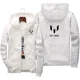 thumbnail image 2 of 2024 nueva primavera otoño hombres Messi signo impresión al aire libre Camping hombres cremallera Sudadera con capucha impermeable hombres deportes protector solar chaqueta grande, 2 of 5