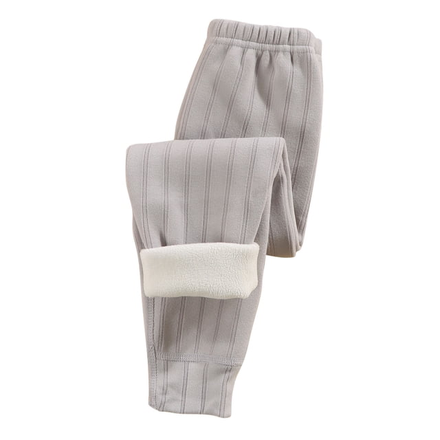 cfhntfmh Fleece Lined Leggings for Girls Boys Warm Thicked High Elastic Waisted Tights Childrens Comfy Casual Thermal Pants
