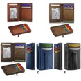 thumbnail image 3 of fastboy Men S Wallet Card Holder RFID Blocking Slim Leather Money Clip Easy Leather Wallet Card Holder C, 3 of 6