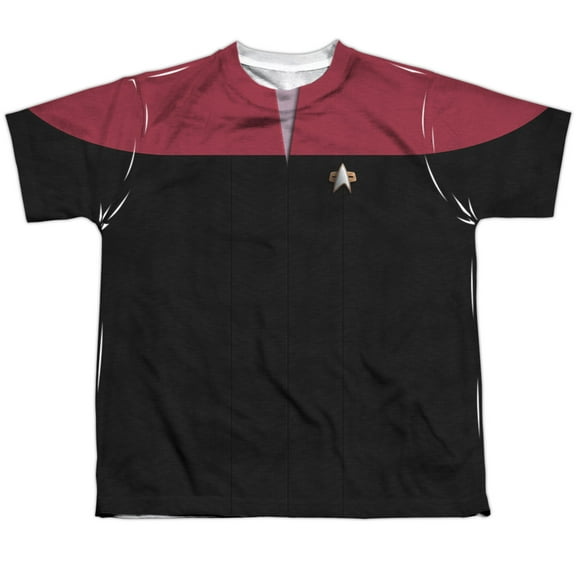 Star Trek - Voyager Command Uniform - Youth Short Sleeve Shirt - Large