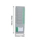 thumbnail image 2 of GOOHOCHY Tarjetas de material de almacén de 1 PC Tarjetas de control magnéticas Estantes Rack Rack montados en pared, 2 of 7