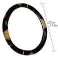 thumbnail image 4 of Halloween Broom 14.5 Inch Printing PVC Leather Car Wheel Cover Auto Accessories, 4 of 6