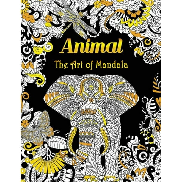Animal The Art Of Mandala: Stress Relieving Animal Designs An Adult  Coloring Book Featuring Super Cute and Adorable Baby Woodland Animals for  Stress Relief and Relaxation (Paperback) 