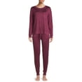 thumbnail image 2 of Secret Treasures Women's Solid Hacci Sleep Top, 2 of 5