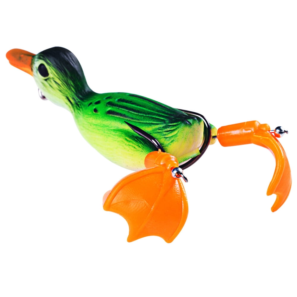 10PCS Topwater Suicide Duck 8.5cm/12g Bass Soft Bait Fishing Lure Propeller USA