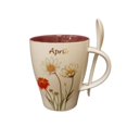 thumbnail image 1 of April Daisy Cup and Spoon Set, 1 of 1