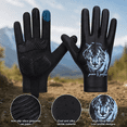 thumbnail image 3 of Savior Heat Full Finger Workout Gloves Anti-slip Breathable Bike Gloves Touch Screen for Casual Fitness Outdoor Driving MTB Cycling Gloves，Unisex, 3 of 10
