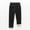 Black, variant on uublik Girls Leggings Solid Colour High Waisted Fleece Lined Soft Stretchy Warm Bottom Pants
