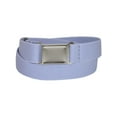 thumbnail image 3 of CTM  Elastic Belt with Magnetic No Show Flat Buckle (Pack of 2 Colors) (Women's Plus), 3 of 4