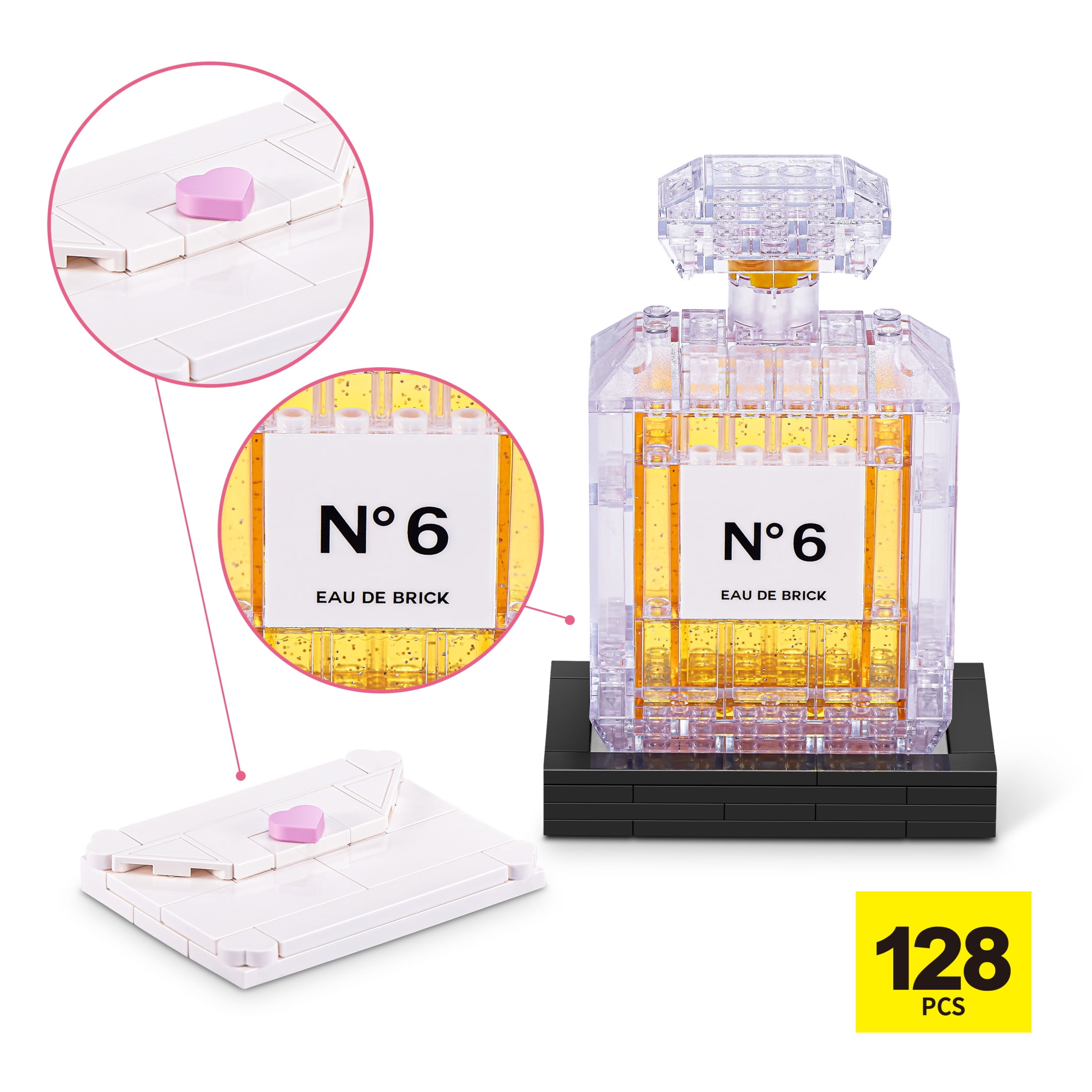 Collection MAX Build More Premium Beauty (Parfum) par ZURU – Jouet surprise et mini briques à collectionner avec jusqu’à 169 pièces, à construire et exposer, 8 ans +, enfants, ados et adultes