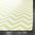 thumbnail image 4 of Safavieh Dhurries Bentley Geometric Area Rug, Green/Ivory, 6' x 9', 4 of 11