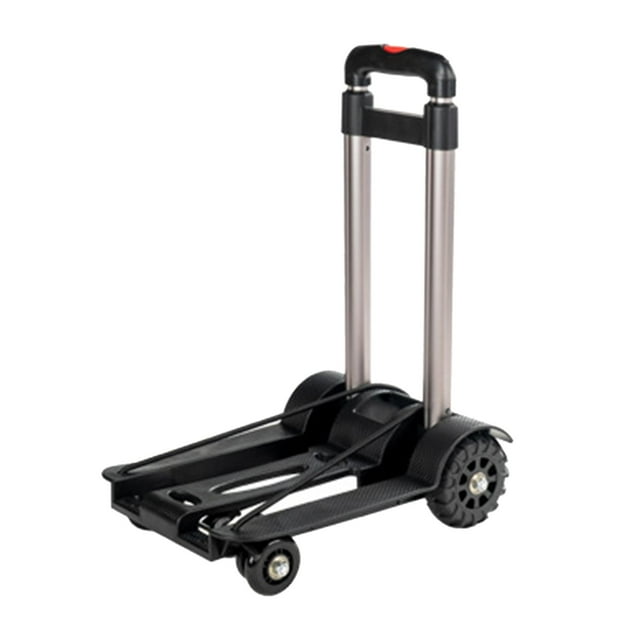 Chariot à Main Pliant Capacité de Charge 40kg Plateforme Pliable