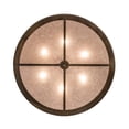 thumbnail image 4 of Meyda Tiffany 99865 Cowboy 6 Light 49" Wide Semi-Flush Drum Ceiling Fixture - Copper, 4 of 7
