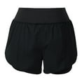 thumbnail image 7 of Tomshoo Women Running Shorts 2-in-1 with Pocket Wide Waistband Coverage Layer Compression Liner Lounging Sport Yoga Leggings Fitness Workout Athletic Gym Home Sportswear, 7 of 7
