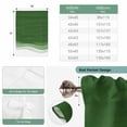 thumbnail image 6 of Ombre Waves Tie Up Curtains for Windows, Adjustable Balloon Window Shades, Abstract Art Gradient Sage Green Modern Kitchen Window Treatments Farmhouse Short Curtains with Rod Pocket 42"x45", 6 of 8
