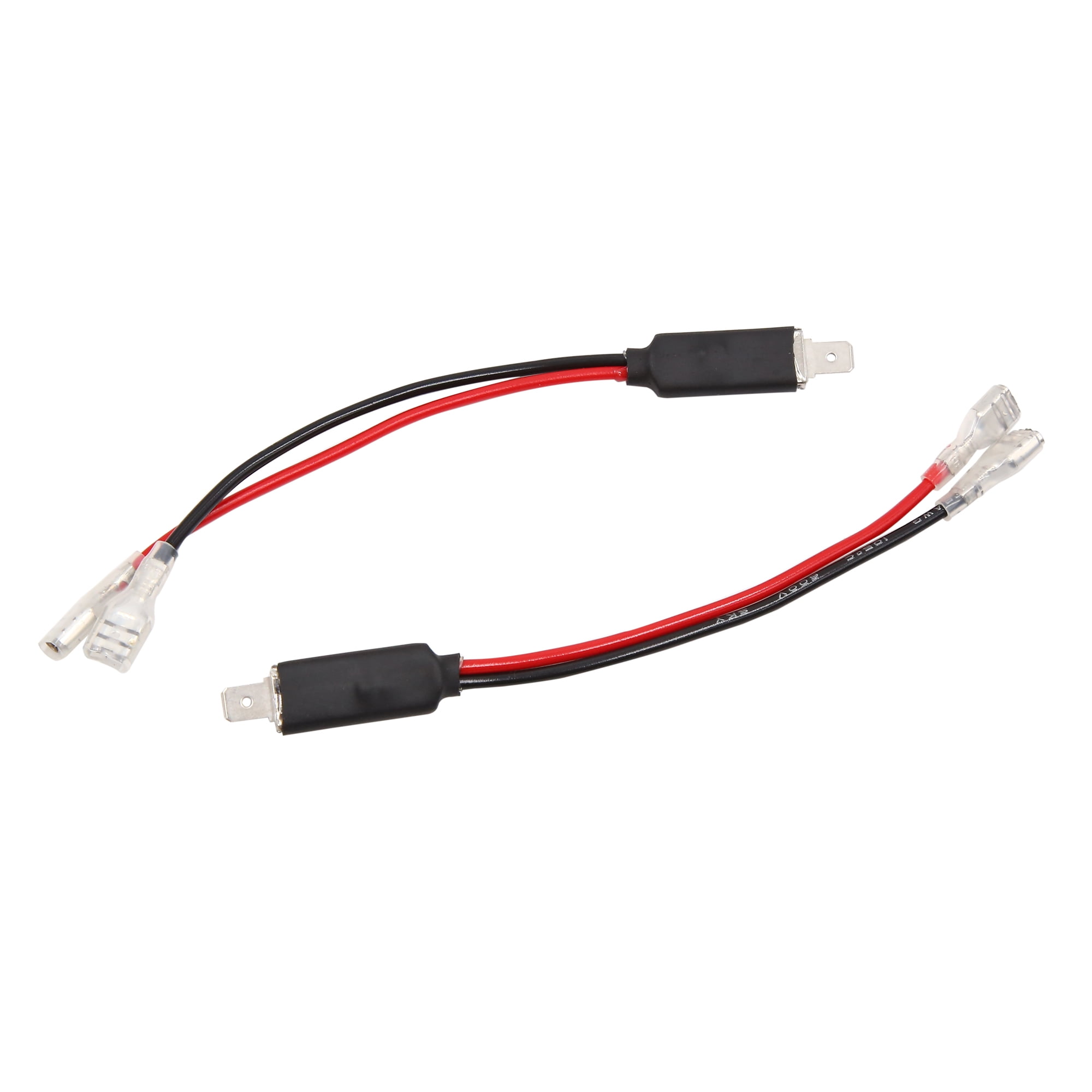 2pcs DC 12V H1 2Wire Car LED HID Headlight Wiring Harness Socket