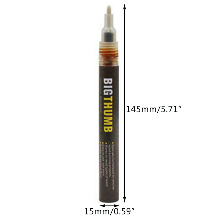 Wood Burning Pen Marker, 2Pcs Double-Sided Art Scorch Pen, 4Pcs  Oblique/Bullet Tip Non-Toxic for DIY Heat Sensitive Pyrography Wood Burning  Marker for Wood and Crafts Suitable for Artists Beginners - Coupon Codes