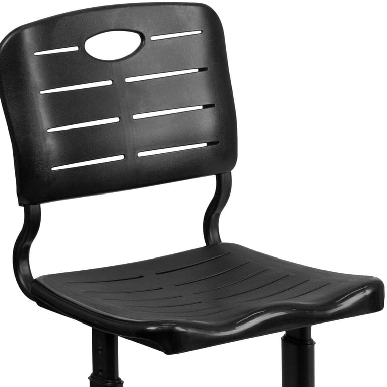 Flash furniture adjustable 2025 height black student chair