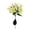 Yellow, variant on 1 Pcs Spring Garden Lights Solar Flower Light, Artificial Flower Outdoor Light Decor for Summer Path Yard Walkway Patio Lawn Flower Bed, Cemetery, Memorial Day, Christmas, Mother's Day Gift