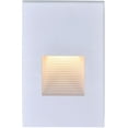 thumbnail image 5 of 65/405-Nuvo Lighting-120V 3W 1 LED Outdoor Vertical Step Light in Utility Style-3 Inches Wide by 1.63 Inches High-White Finish, 5 of 10