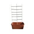thumbnail image 1 of A flower planter with 5Ft fiberglass trellis kits, 1 of 1