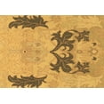 thumbnail image 1 of Ahgly Company Indoor Rectangle Abstract Brown Modern Area Rugs, 6' x 9', 1 of 4