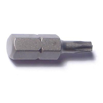 

1/4 x 1 T15 Star Drive Insert Bits
