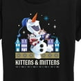 thumbnail image 3 of Frozen 2 - Kittens And Mittens - Women's Short Sleeve Graphic T-Shirt, 3 of 5
