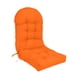 thumbnail image 2 of Cojín para mecedora, cojín para tumbona con lazos, cojín para silla, cojín para patio naranja, 2 of 9