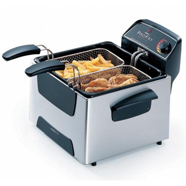 New Professional Style 3.7L Oster Immersion Deep Fryer CKSTDFZM37-SS1 SILVER 