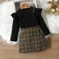 thumbnail image 2 of HIPYLO 5t Boys Outfit 2t Christmas Outfit Girl Boys Suit Set Girl Clothes Size 7-8 8 Year Old Gifts Clothes for 3t Girls Clothes 10 4-5t Girls, Black 18-24 Months, 2 of 4