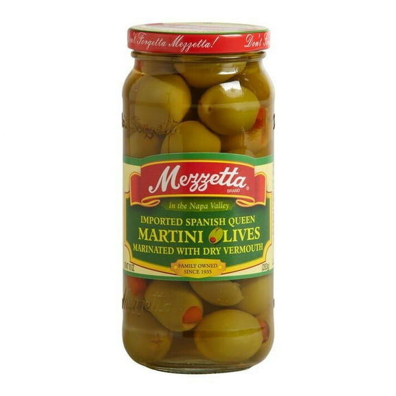 Mezzetta Martini Olives 9.5 oz Pack of 4
