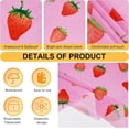 thumbnail image 5 of 2 Pack Strawberry Tablecloth for Strawberry Party Decorations, Plastic Rectangle Strawberry Table Cloth for Kids Girls Strawberry Birthday Strawberry Baby Shower 54"x108", 5 of 7